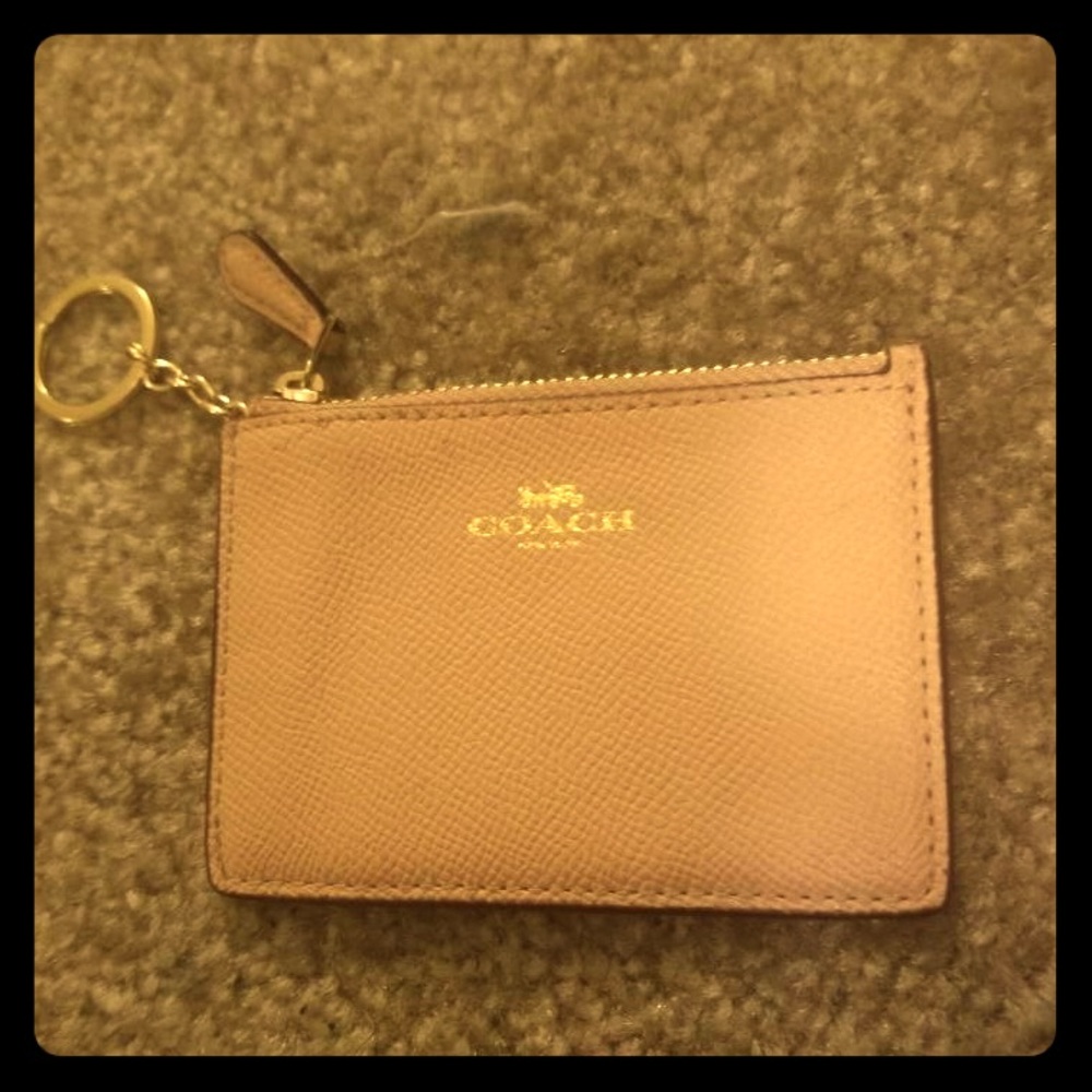 BRANDNEWSTILLTAGGEDUP Leather Coach ID &cardholder